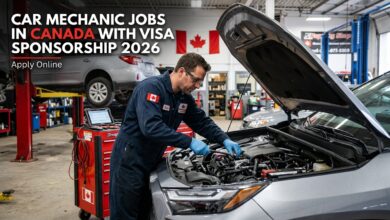 Car Mechanic Jobs in Canada with Visa Sponsorship 2026 Apply Online