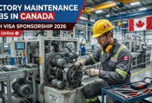 Factory Maintenance Jobs in Canada with Visa Sponsorship 2026 Apply Online