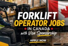 Forklift Operator Jobs in Canada with Visa Sponsorship