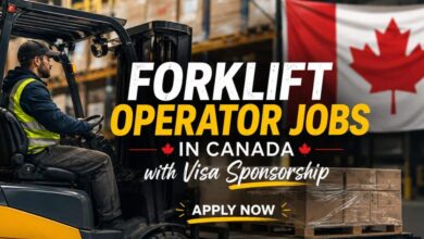 Forklift Operator Jobs in Canada with Visa Sponsorship