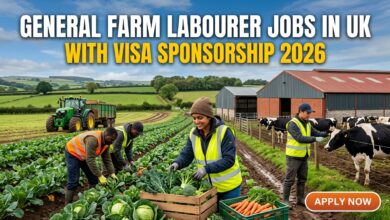 General Farm Labourer Jobs in UK with Visa Sponsorship 2026