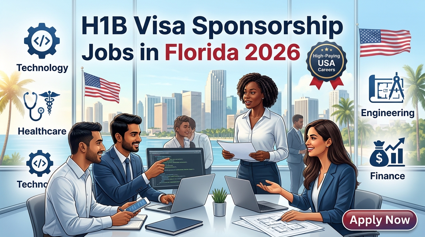 H1B Visa Sponsorship Jobs in Florida 2026