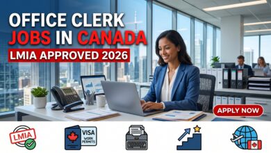 Office Clerk Jobs in Canada with LMIA 2026 Apply Online