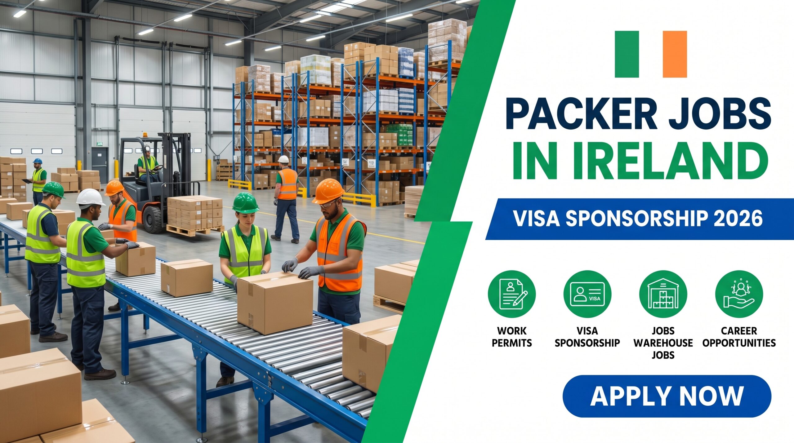 Packer Jobs in Ireland with Visa Sponsorship 2026 Warehouse Jobs in Ireland