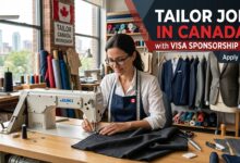 Tailor Jobs in Canada with Visa Sponsorship 2026 Apply Online