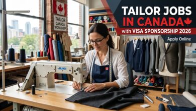Tailor Jobs in Canada with Visa Sponsorship 2026 Apply Online