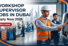 Workshop Supervisor Jobs in Dubai 2026 (Apply Now)