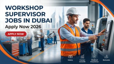 Workshop Supervisor Jobs in Dubai 2026 (Apply Now)