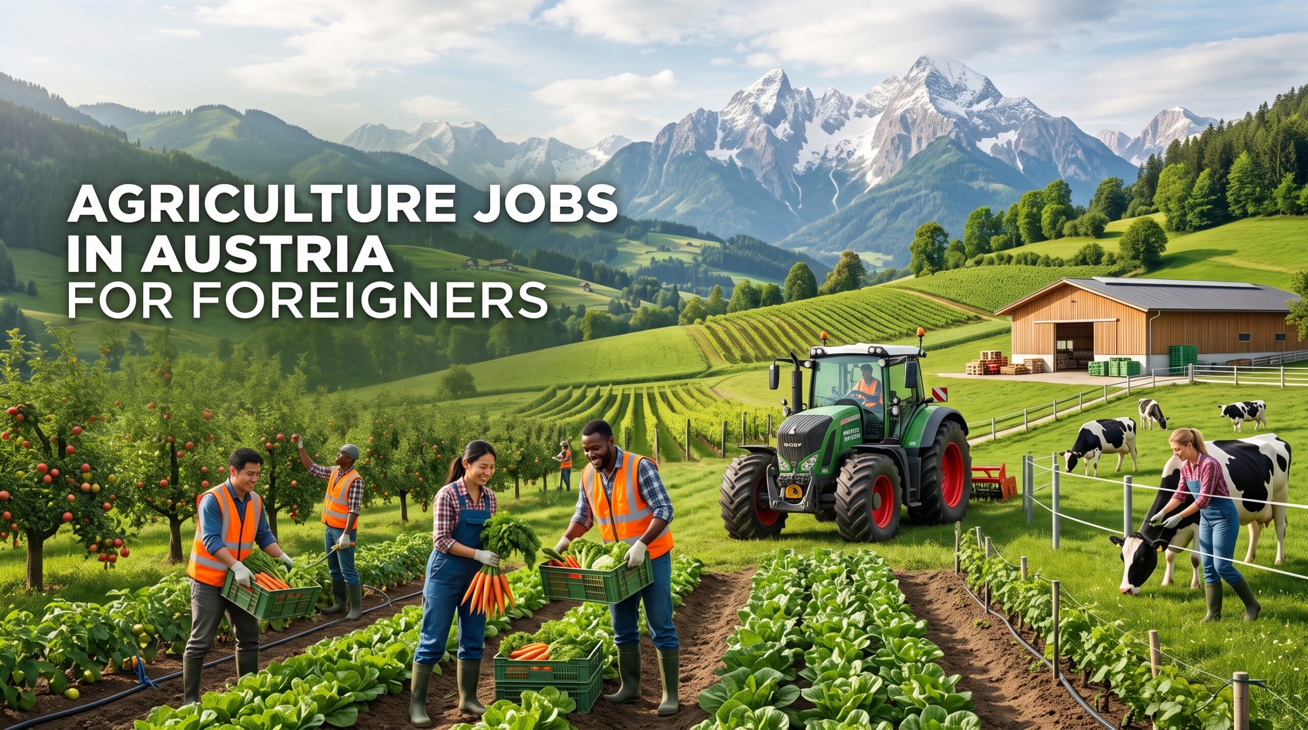 Agriculture Jobs in Austria for Foreigners 2026
