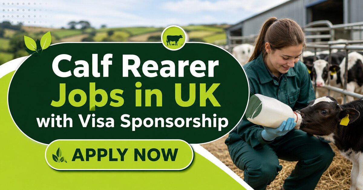 Calf Rearer Jobs in UK with Visa Sponsorship