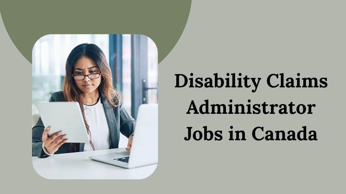 Disability Claims Administrator Jobs in Canada