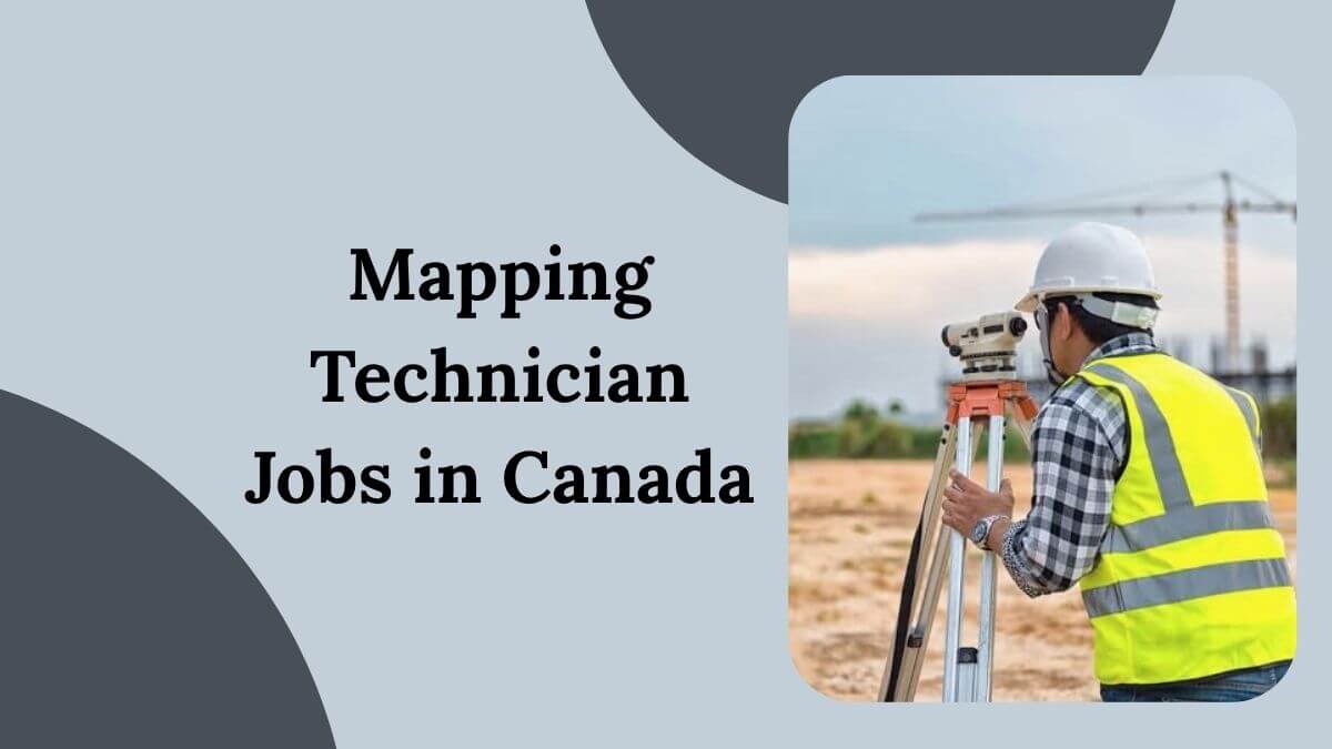 Mapping Technician Jobs in Canada