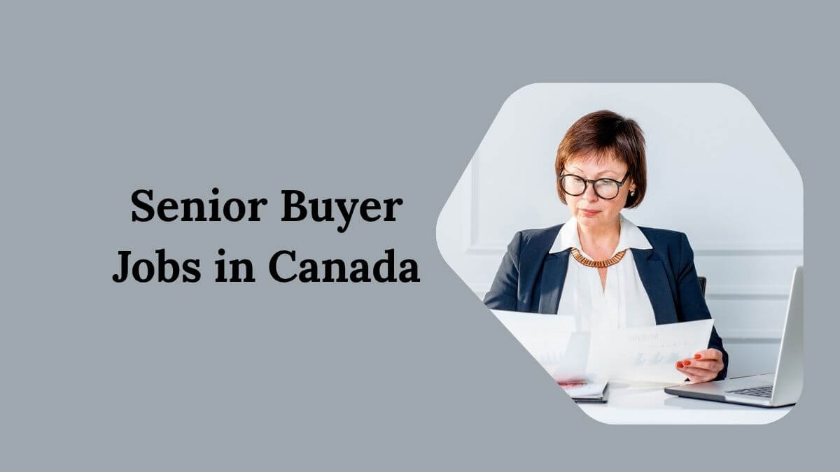 Senior Buyer Jobs in Canada