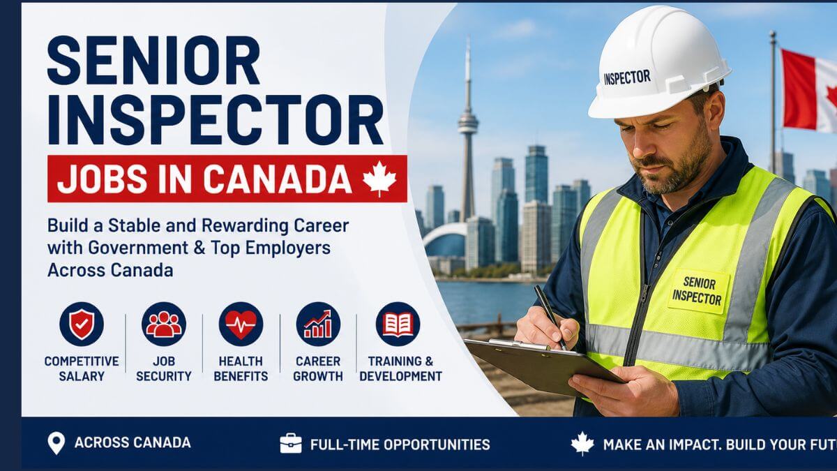 Senior Inspector Jobs in Canada