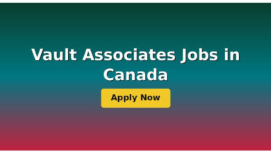 Vault Associates Jobs in Canada