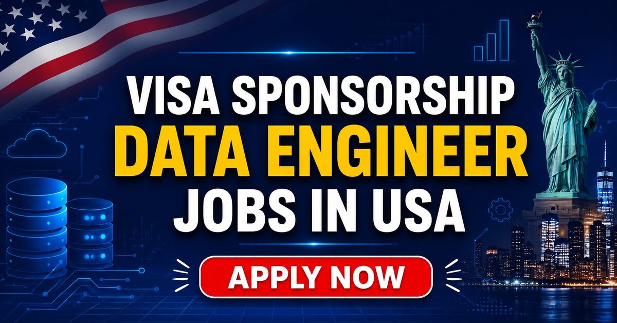 Visa Sponsorship Data Engineer Jobs in USA