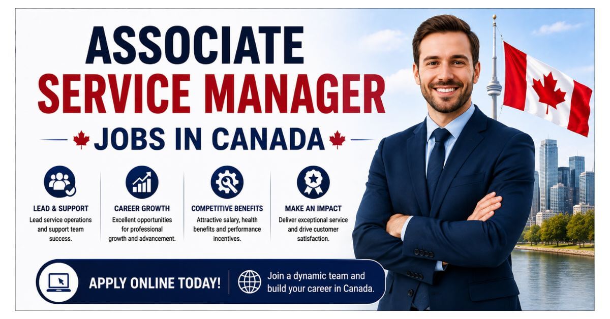 Associate Service Manager Jobs in Canada