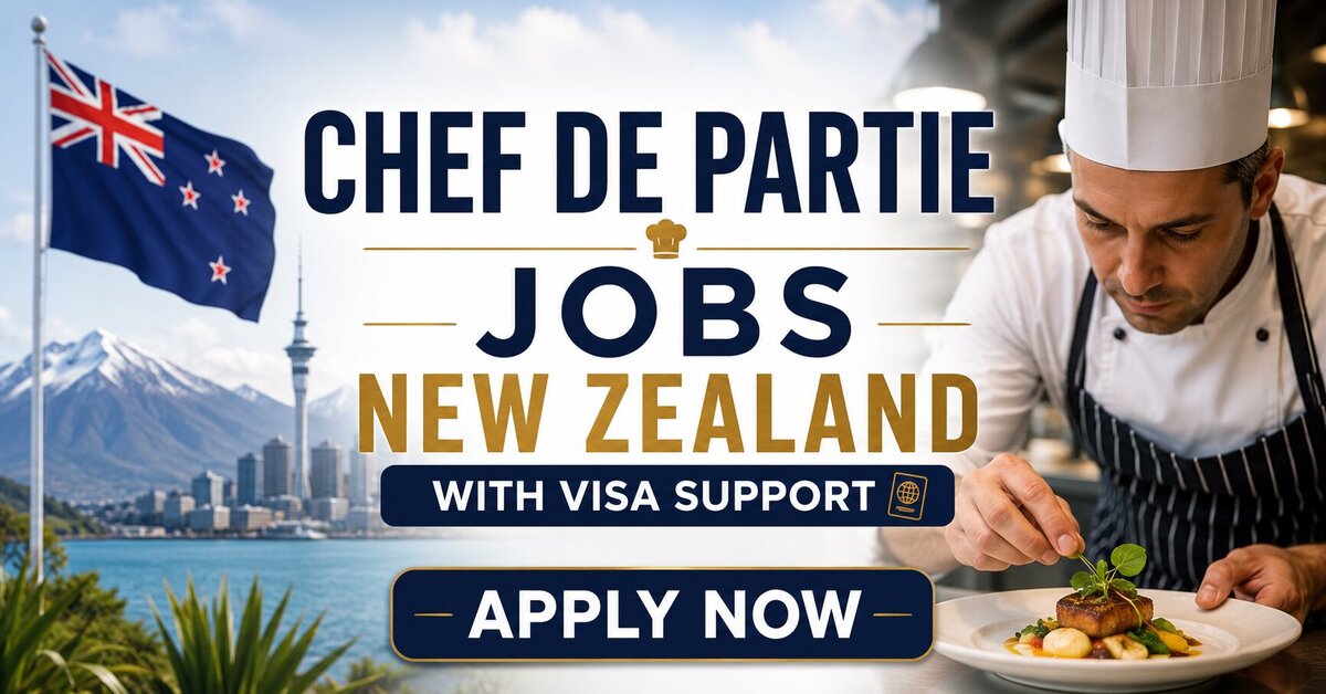 Chef de Partie Jobs in New Zealand with Visa Support