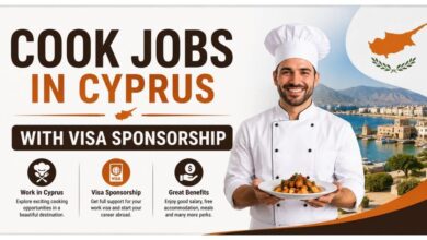 Cook Jobs in Cyprus with Visa Sponsorship