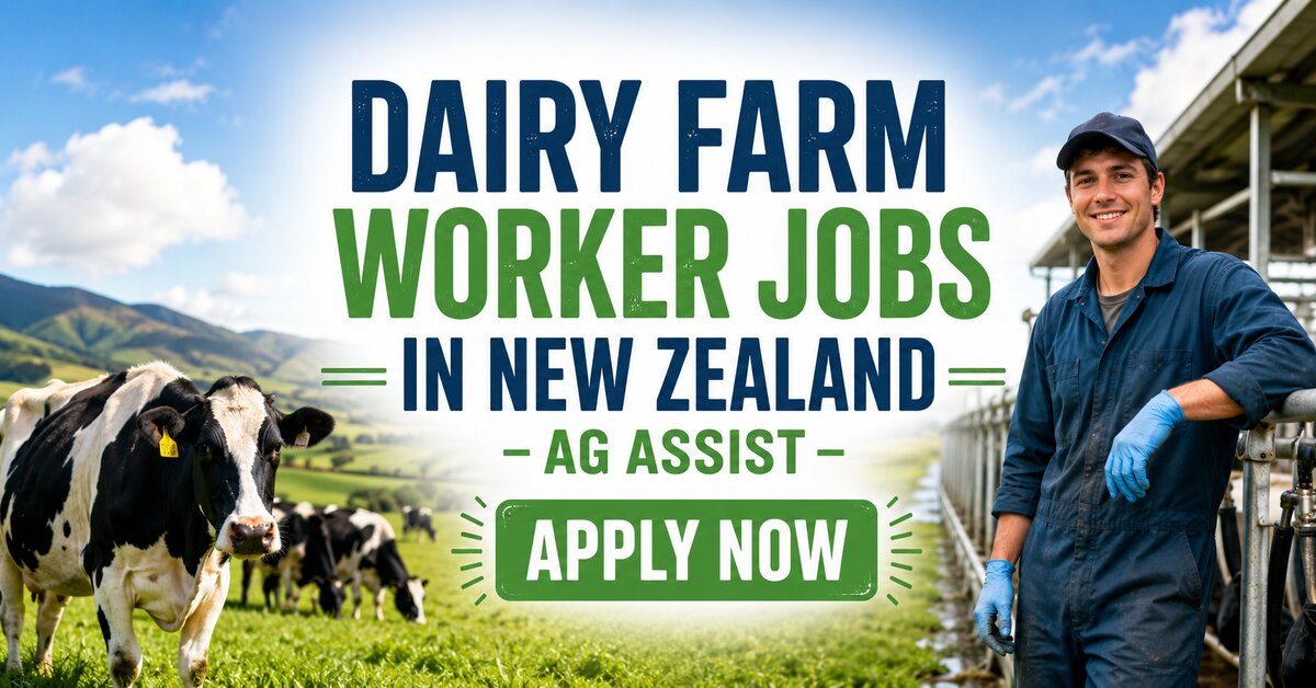 Dairy Farm Worker Jobs in New Zealand
