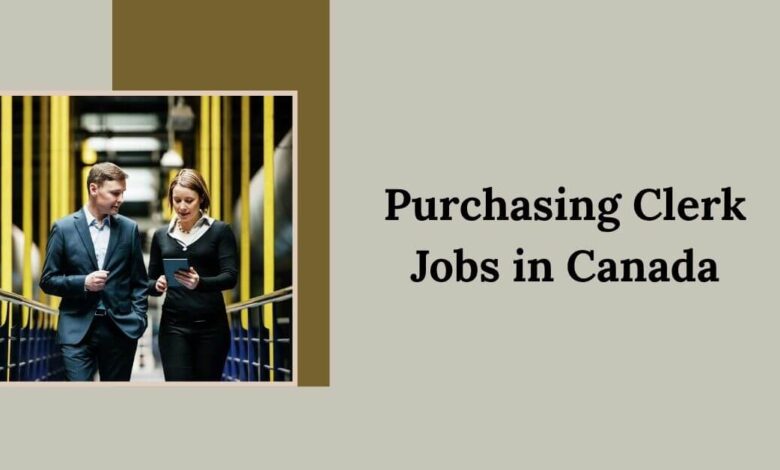 Purchasing Clerk Jobs in Canada