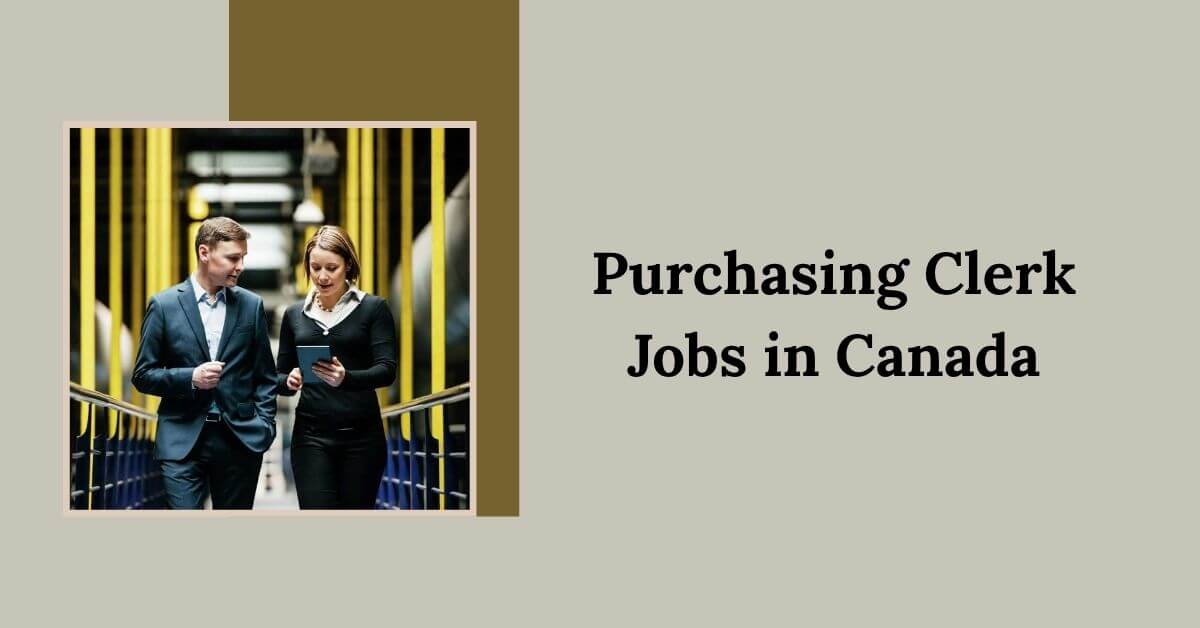 Purchasing Clerk Jobs in Canada
