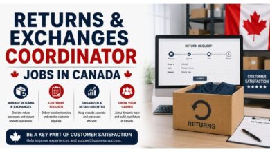 Returns & Exchanges Coordinator Jobs in Canada