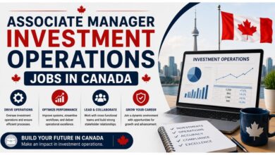 Associate Manager Investment Operations Jobs in Canada