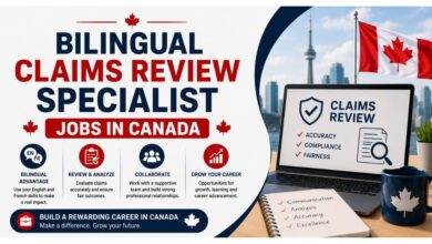 Bilingual Claims Review Specialist Jobs in Canada