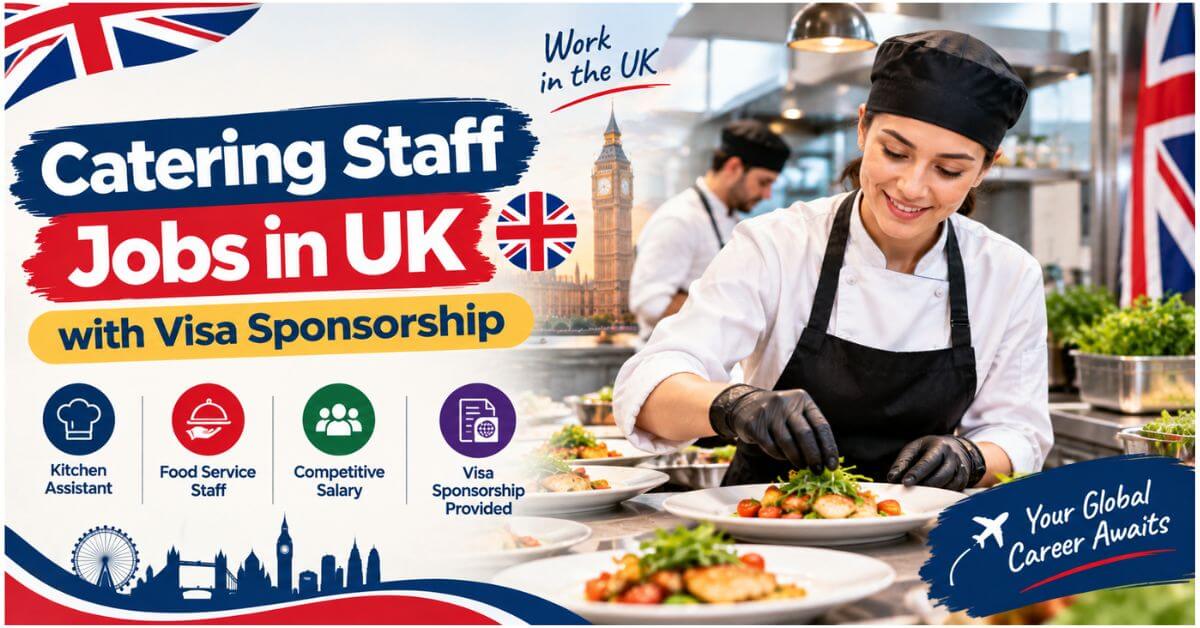 Catering Staff Jobs in UK with Visa Sponsorship