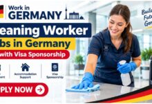 Cleaning Worker Jobs in Germany with Visa Sponsorship