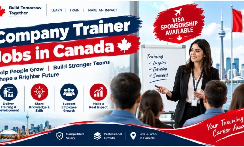 Company Trainer Jobs in Canada