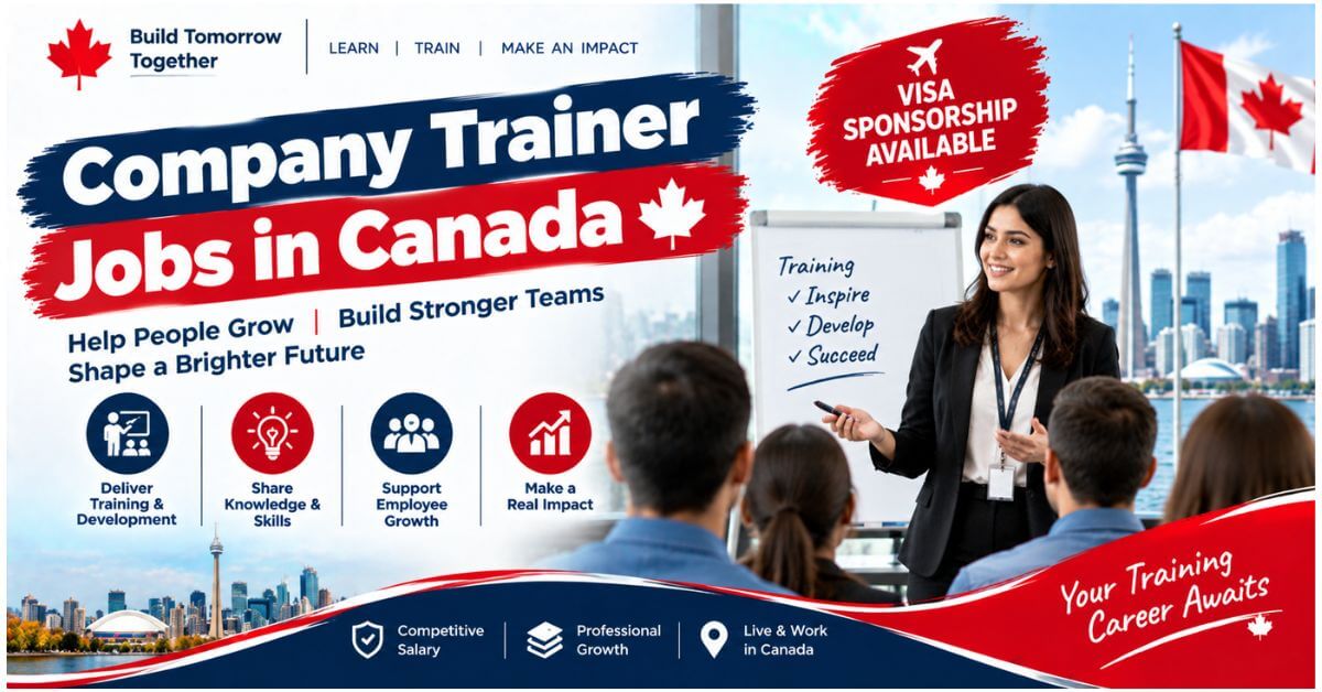 Company Trainer Jobs in Canada