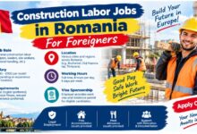 Construction Labor Jobs in Romania For Foreigners