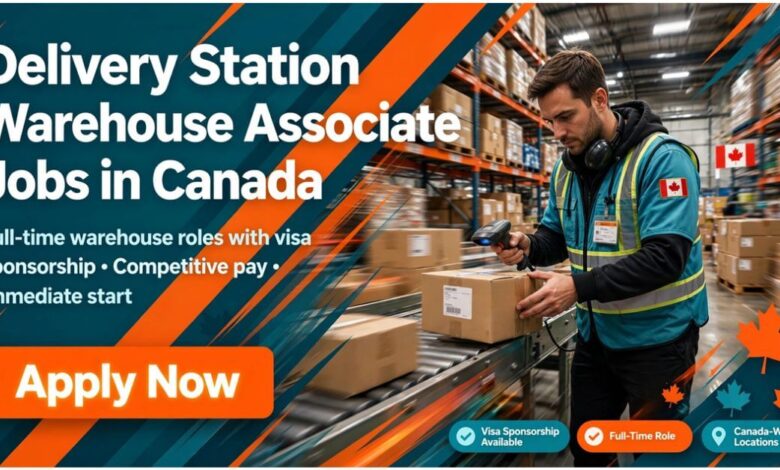 Delivery Station Warehouse Associate Jobs in Canada