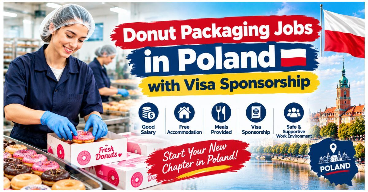 Donut Packaging Jobs in Poland with Visa Sponsorship