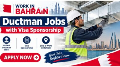 Ductman Jobs in Bahrain with Visa Sponsorship