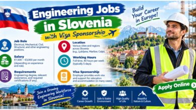 Engineering Jobs in Slovenia with Visa Sponsorship