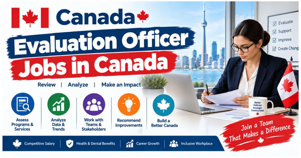 Evaluation Officer Jobs in Canada