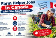 Farm Helper Jobs in Canada with Visa Sponsorship