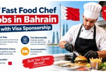 Fast Food Chef Jobs in Bahrain with Visa Sponsorship