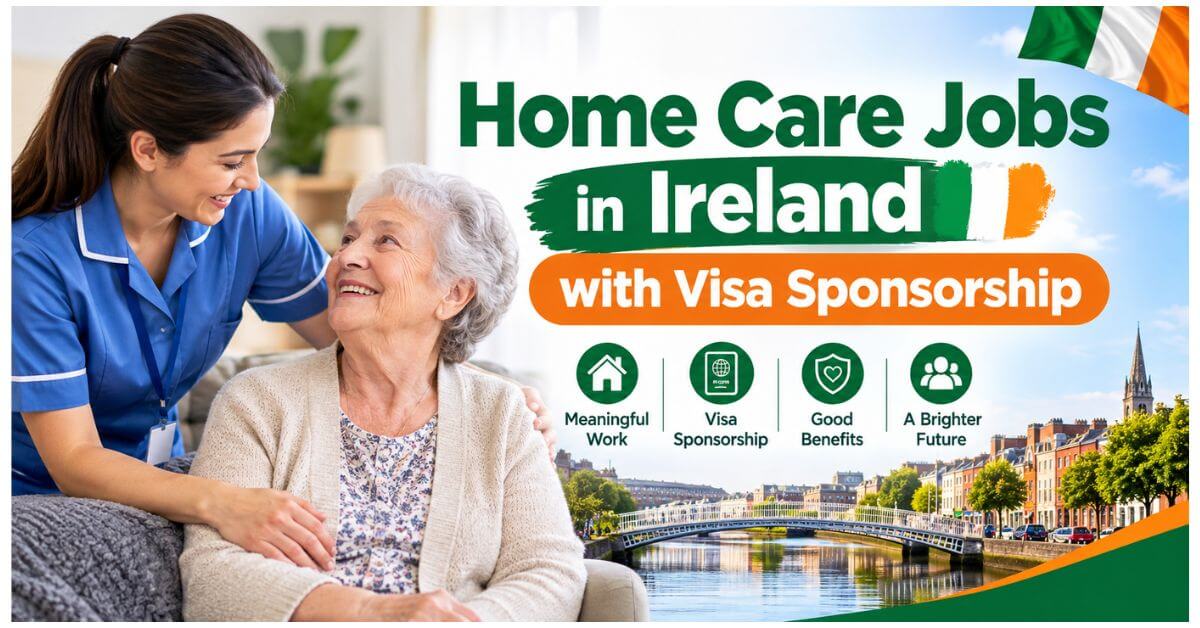 Home Care Jobs in Ireland with Visa Sponsorship