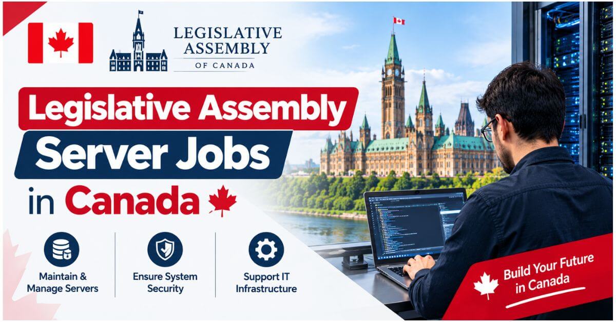Legislative Assembly Server Jobs in Canada