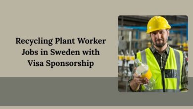 Recycling Plant Worker Jobs in Sweden with Visa Sponsorship