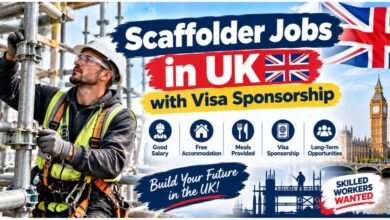 Scaffolder Jobs in UK with Visa Sponsorship