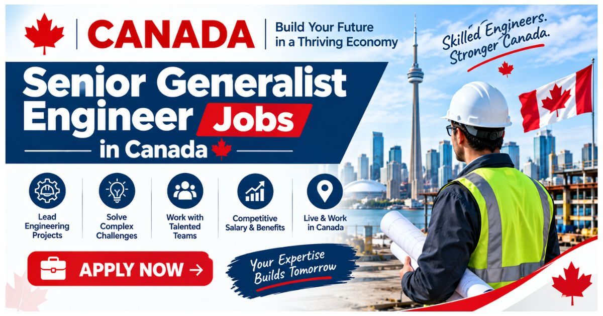 Senior Generalist Engineer Jobs in Canada