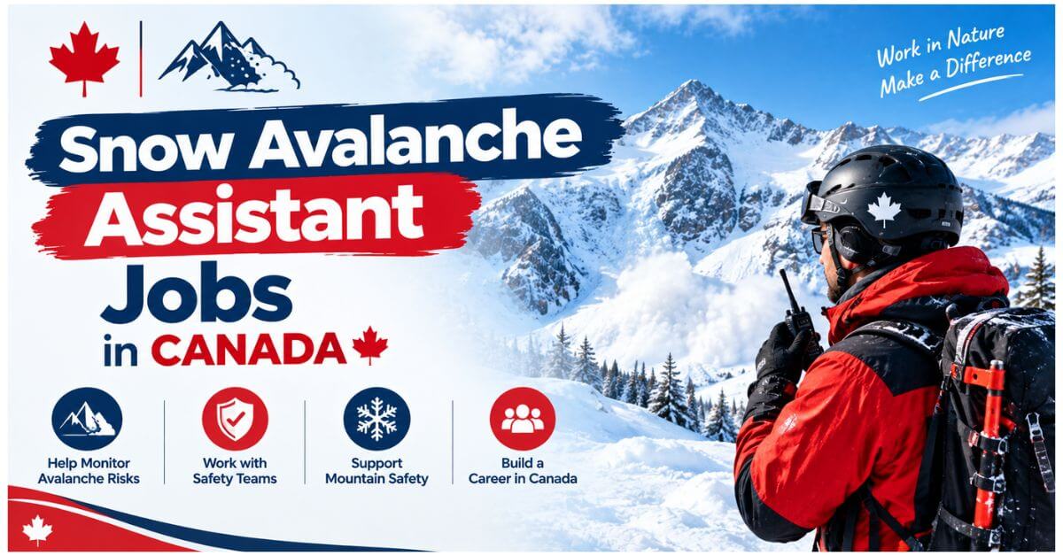 Snow Avalanche Assistant Jobs in Canada