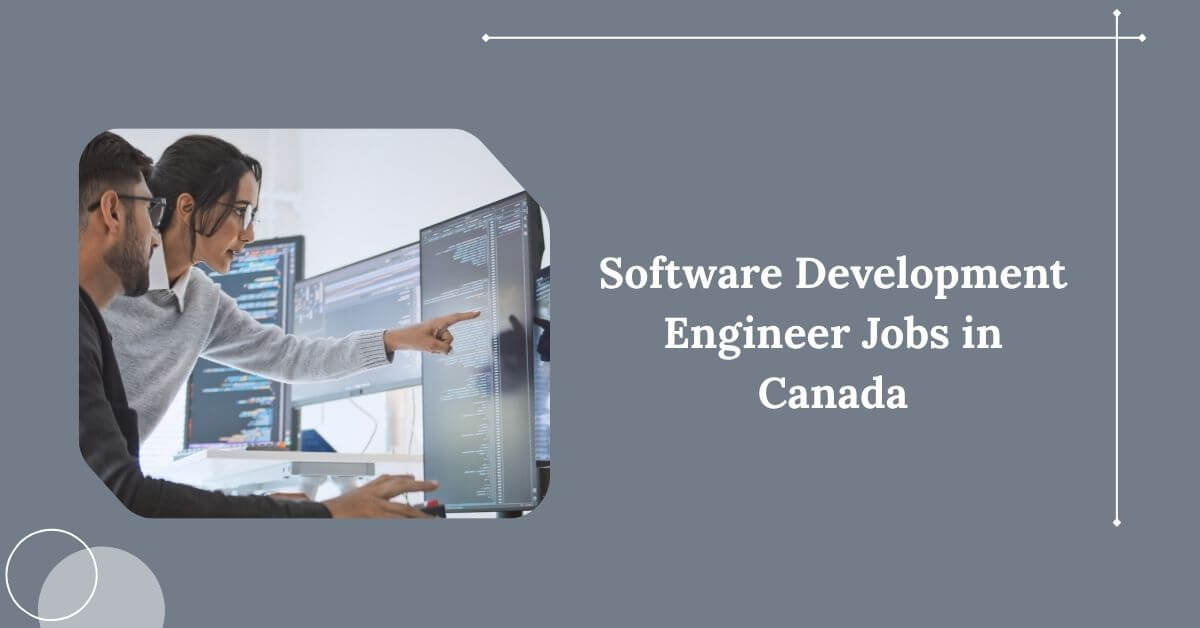 Software Development Engineer Jobs in Canada