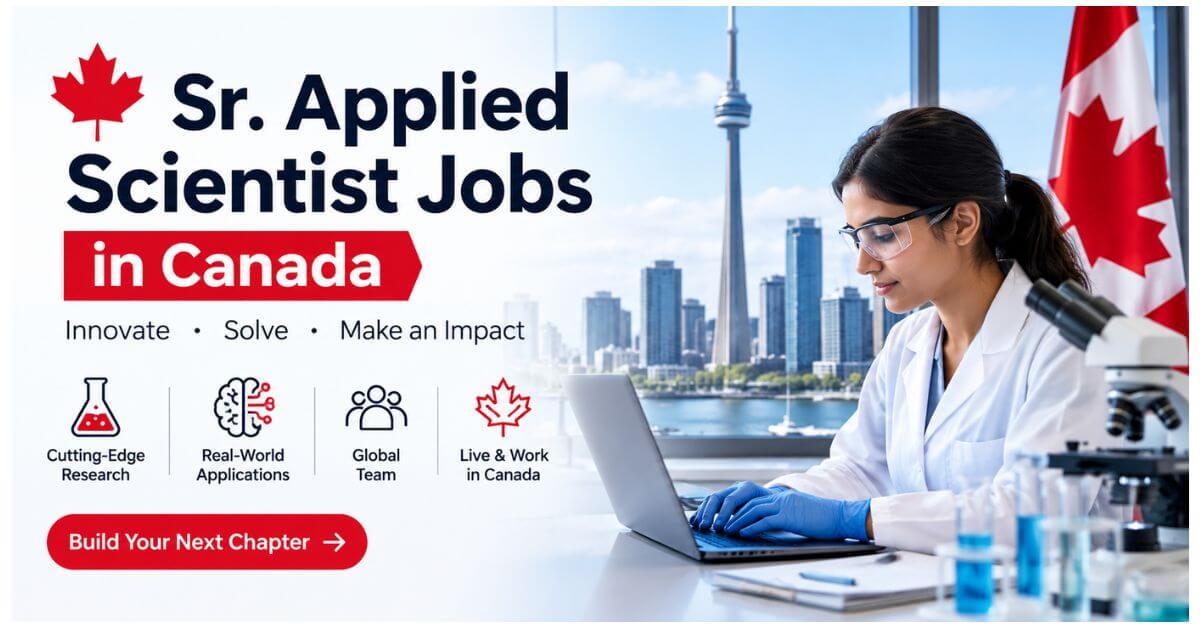 Sr. Applied Scientist Jobs in Canada