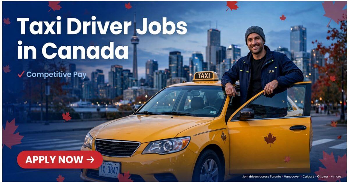 Taxi Driver Jobs in Canada